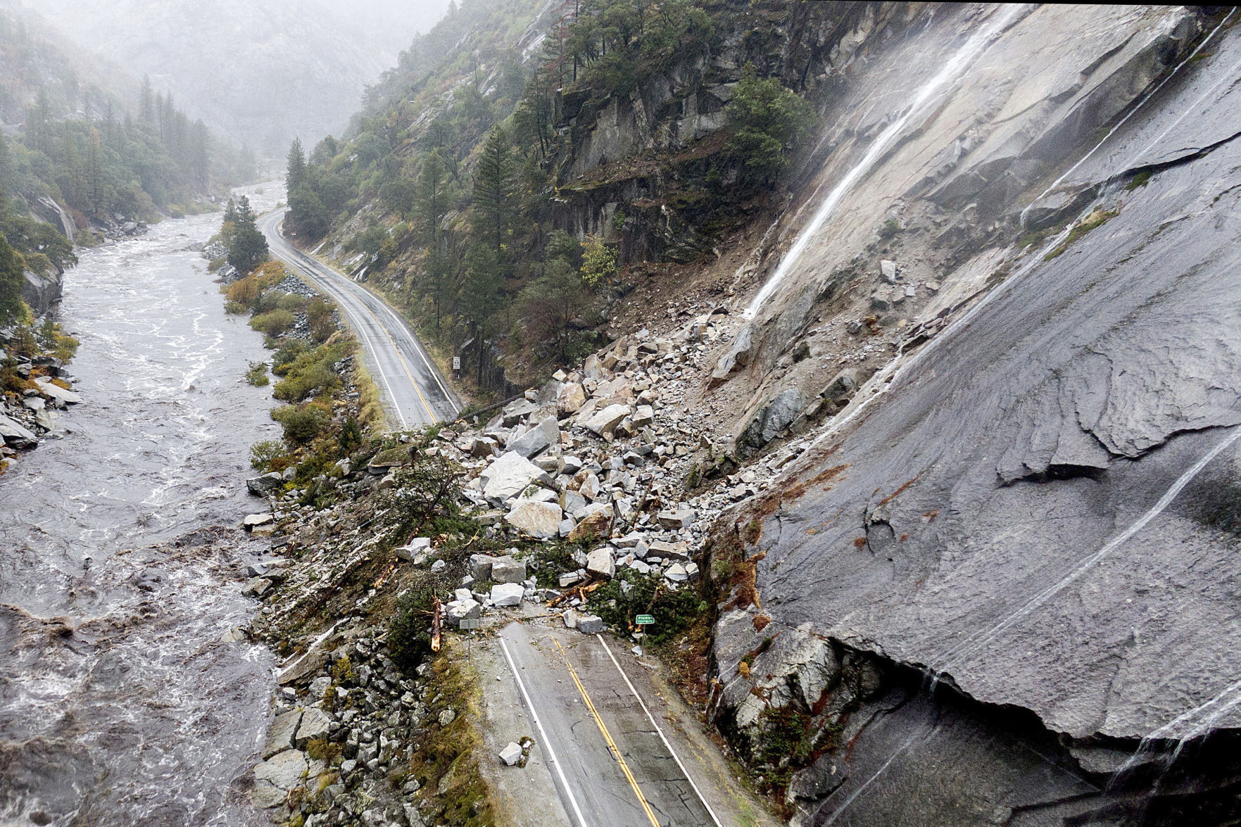 California storms